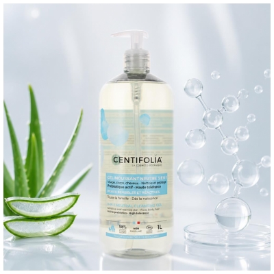 Centifolia Gel Moussant Neutre 3en1 Biologique 1 Litre