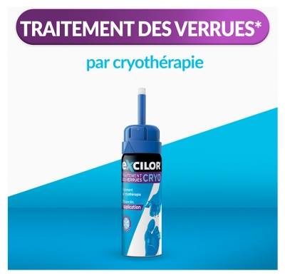 Excilor Cerruxite Traitement des Verrues par Cryothérapie 50 ml