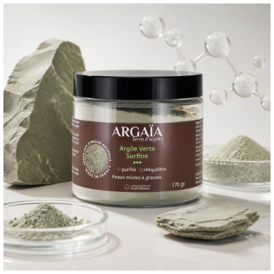 Argaïa Argile Verte Surfine 170 Grammes