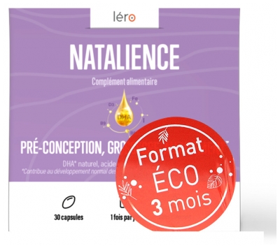 Léro Natalience 3 Mois Lot de 3 x 30 Capsules