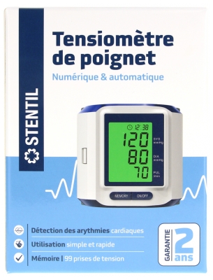 Stentil Tensiomètre de Poignet Numérique & Automatique