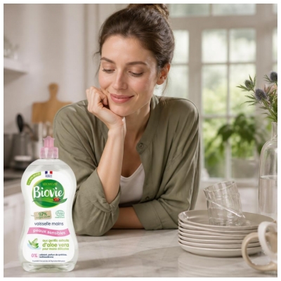 Biovie Vaisselle Mains pour Peaux Sensibles 500 ML