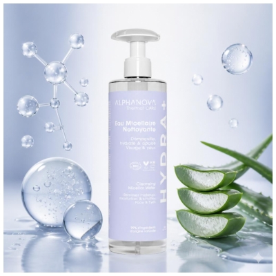 Alphanova Thermal Care Eau Micellaire Nettoyante Biologique 400 ML
