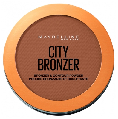 Maybelline New York City Bronzer Poudre Sculptante et Bronzante 8 g - Teinte : 300 Foncé Rosé
