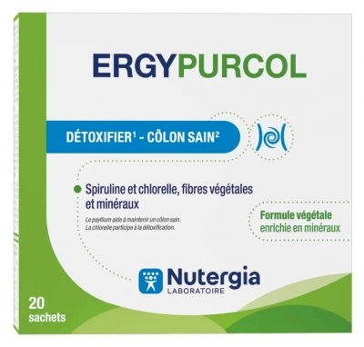 Nutergia Ergypurcol Côlon Sain 20 Sachets