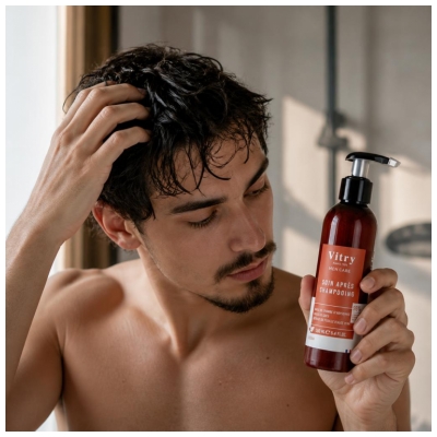 Vitry Men Care Soin Après-Shampoing Cheveux Abîmés 190 ML