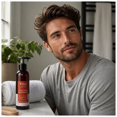 Vitry Men Care Soin Après-Shampoing Cheveux Abîmés 190 ML
