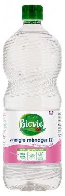 Biovie Vinaigre Ménager 12° 1 Litre - Arôme : Framboise