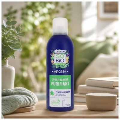 Léa Nature SO BIO étic Aroma Spray Habitat Purifiant Biologique 300 ML