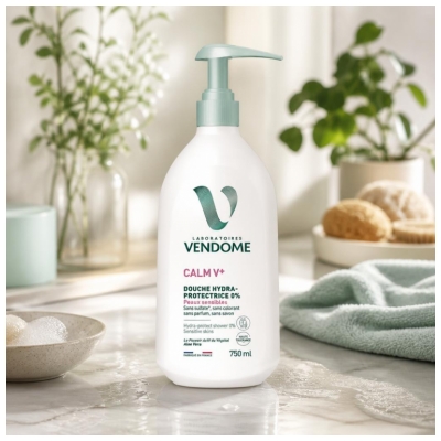 Laboratoires Vendôme Calm V+ Douche Hydra-Protectrice 750 ML