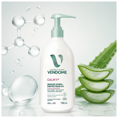 Laboratoires Vendôme Calm V+ Douche Hydra-Protectrice 750 ML