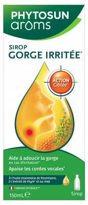 Phytosun Arôms Sirop Gorge & Cordes Vocales 150 ml