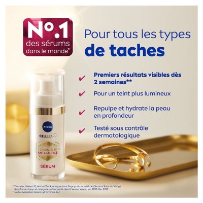 Nivea Cellular Luminous630 Soin de Jour et Soin de Nuit