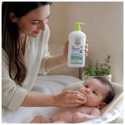Léa Nature SO BIO étic Baby Eau Nettoyante Apaisante Biologique 500 ML