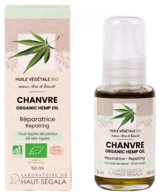 Laboratoire du Haut-Ségala Huile Végétale Bio de Chanvre Biologique