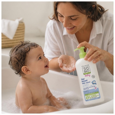 Léa Nature SO BIO étic Baby Gel Lavant Très Doux Biologique 500 ML