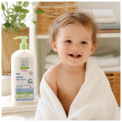 Léa Nature SO BIO étic Baby Gel Lavant Très Doux Biologique 500 ML