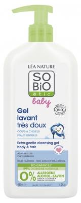 Léa Nature SO BIO étic Baby Gel Lavant Très Doux Biologique 500 ML