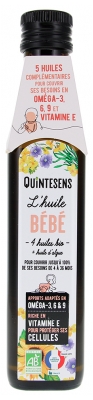 Popote Quintesens L'Huile Bébé Bio 25 ML