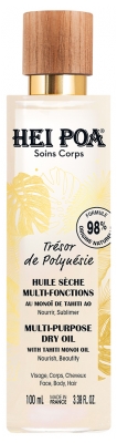 Hei Poa Huile Sèche Multi-Fonctions Trésor de Polynésie - au Monoï de Tahiti Ao 100 ml