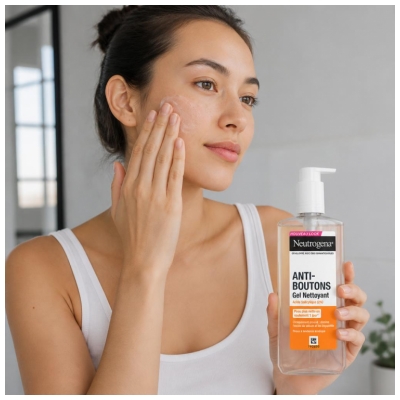 Neutrogena Anti-Boutons Gel Nettoyant 200 ml