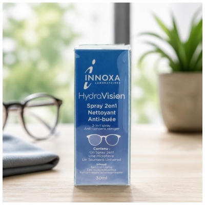 Innoxa Spray 2En1 Nettoyant Anti-Buée 30 ml