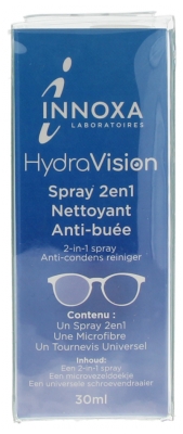 Innoxa Spray 2En1 Nettoyant Anti-Buée 30 ml