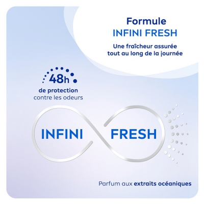 Nivea Fresh Natural O2 Protection 48H Déodorant Roll-On 150 ml