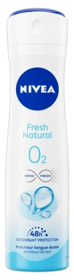 Nivea Fresh Natural O2 Protection 48H Déodorant Roll-On 150 ml