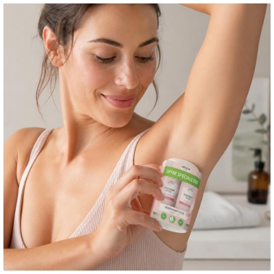 Weleda Déodorant Sensitive Stick Peaux Sensibles Lot de 2 x 50 g