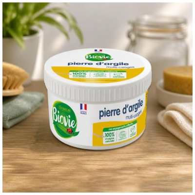 Biovie Pierre d'Argile Multi-Usages 300 Grammes