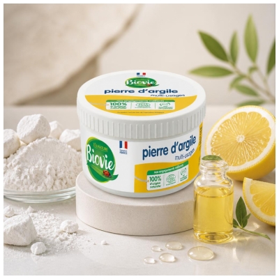 Biovie Pierre d'Argile Multi-Usages 300 Grammes
