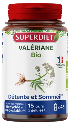 Superdiet Valériane Bio 45 Unités