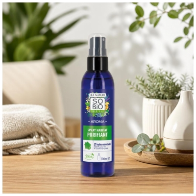 Léa Nature SO BIO étic Aroma Spray Habitat Purifiant Biologique 200 ML