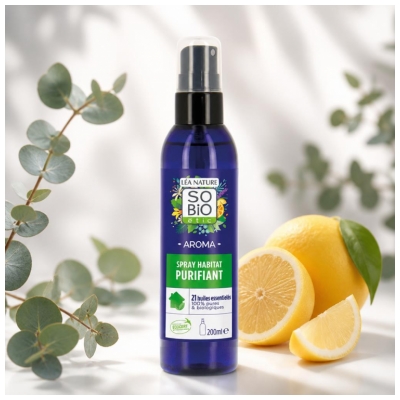 Léa Nature SO BIO étic Aroma Spray Habitat Purifiant Biologique 200 ML