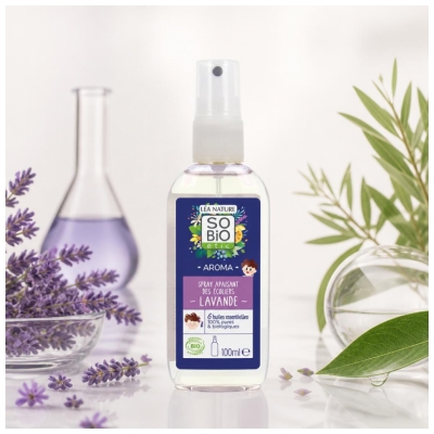 Léa Nature SO BIO étic Aroma Spray Apaisant des Écoliers Lavande Biologique 100 ML
