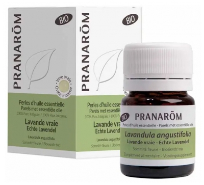 Pranarôm Perles de Lavande Vraie Bio 60 Perles