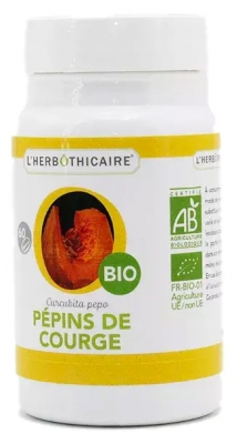L'Herbôthicaire Huile de Pépin de Courge Bio 180 Capsules