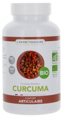 L'Herbôthicaire Poudre de Curcuma Bio 180 Gélules