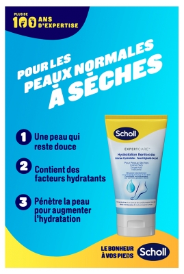Scholl Expert Care Hydratation Renforcée Peaux Sèches 150 ml