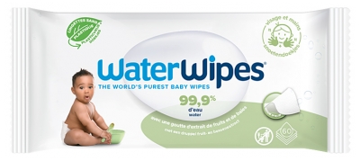 Waterwipes Mains & Visage 60 Lingettes