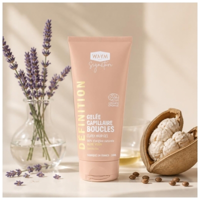 Waam Signature Définition Gelée Capillaire Boucles Biologique 200 ML
