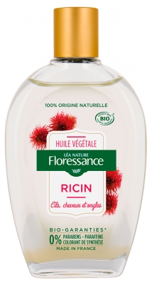 Floressance Huile Végétale Ricin Biologique 100 ML