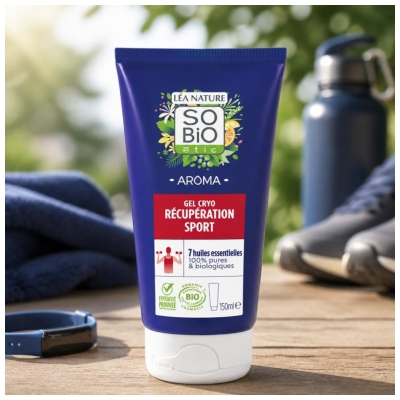 Léa Nature SO BIO étic Aroma Gel Cryo Récupération Sport Biologique 150 ML