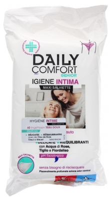 Biogenya Lingettes Hygiène Intime Senior 60Pcs