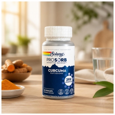Solaray Prosorb Curcuma 30 Unités