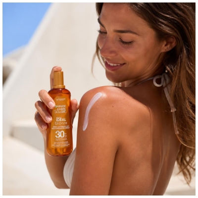 Garnier Ambre Solaire Ideal Bronze Protecteur Spray-Lait SPF30 150 ml