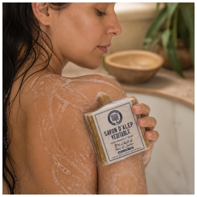 Authentine Savon d'Alep Veritable 30% d'Huile de Baies de Laurier 170 g