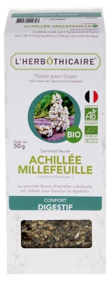 L'Herbôthicaire Achillée Millefeuille Sommité Fleurie Bio 50 g