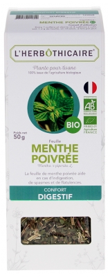 L'Herbôthicaire Menthe Poivrée Feuille 50 g